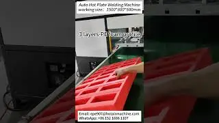 Custom PE EPE XPE Auto Hot Plate Welding Machine | Turkey Client Order | 3-Layer Foam Bonding Test