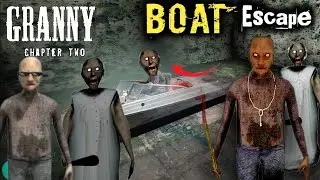 Granny 2 Boat Escape 😨 | Aakhri Second Ka Bachav! #viral #granny #trending #gamingshorts #gaming 