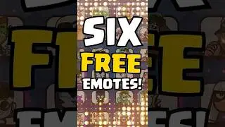 How to get 6 FREE Emotes in Clash Royale!&hellip; #shorts
