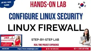 Linux Firewall Configuration step-by-step | Linux Firewall Tutorial | Linux Security | Hands-on Lab