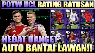 POTW UCL LEZAT !! BELLINGHAM 102, WIRTZ 102, MENDES 101 !! AUTO BANTAI LAWAN DENGAN MUDAH !! MANTAP