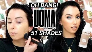 UOMA Beauty Say What?! Foundation | OMG...First Impression Review & 10 HR Wear Test