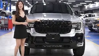 A Stylish Silver Bronze Ford Everest Sport Customization Guide Look Sporty Victor Thailand  Review
