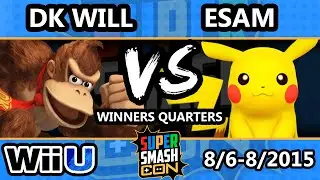 SSC - PG | Esam (Pikachu) Vs. iQHQ | DK Will (Donkey Kong) SSB4 WQ - Smash Wii U - Smash 4