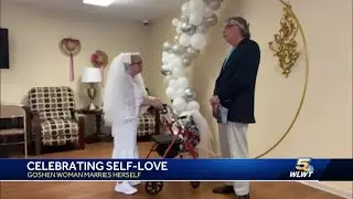 77-year-old Ohio woman marries herself in celebration of self-love