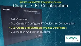WinCC Unified V17 # 26: Создание унифицированных сертификатов проекта 🤹📜 #WinCCGURU