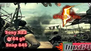 Tes Resident Evil 5 Box64Droid Sony Xz2 Snap 845