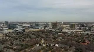 4K Aerial Drone Footage of Frisco Texas January 2023