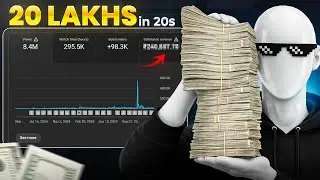 Made ₹20,00,000 at 20 Years Old Using Just 3 Income Sources 😳💰