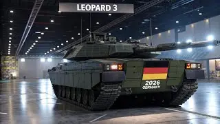 2025 Deutscher Leopard 3 &ndash; Der st&auml;rkste Panzer der Welt enth&uuml;llt!