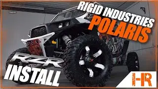 Rigid Industries Headlight Polaris RZR Install | Headlight Revolution