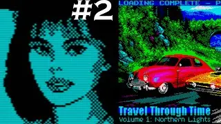 Travel Through Time Vol.1: Northern Lights Part 2 - *NEW* ZX Spectrum 128K 2021 game from Zosya!