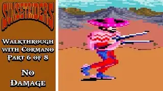 Sunset Riders (SNES) - Walkthrough with Cormano Part 6 of 8 (Hard Mode, No Damage)