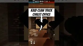 Unbreakable Chalet Office wall with this Kaid claw trick #R6Siege   #R6S  #siegetips