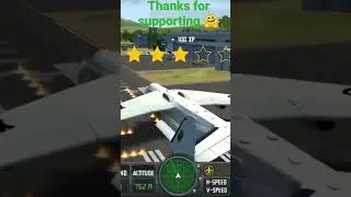 flight sim 2018 big plane perfect landing and nice like me 🥺