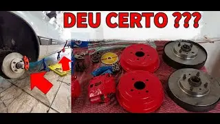 FIZEMOS O FREIO DO CHEVETTE !!! Ser&aacute; que funcionou???