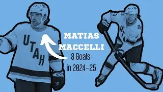 All 8 Matias Maccelli Goals | The Setup Man Finishes (2024-25)