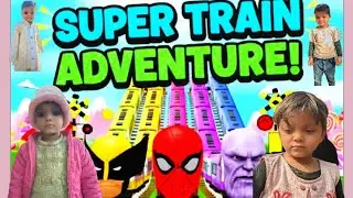 Kids Cartoon Train game||Credit By- Magic Trucks||#viral 