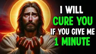 I WILL CURE YOU IF YOU GIVE ME 1 MINUTE | GOD MESSAGE TODAY | GOD MESSAGE NOW