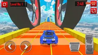 Mega Ramp Car Stunts Racing Impossible Tracks 3D #21 - Android Gameplay
