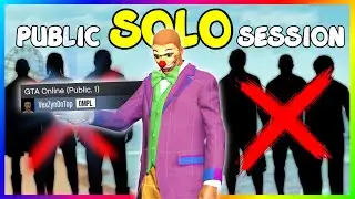 Get a SOLO PUBLIC Session in 30 seconds - GTA Online