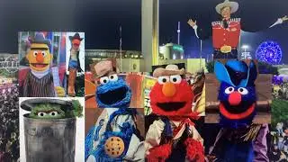 Sesame Street Muppets at The State Fair of Texas