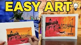 Banaras Ghats Painting: 5 Easy Steps to Master This Vibrant Art!