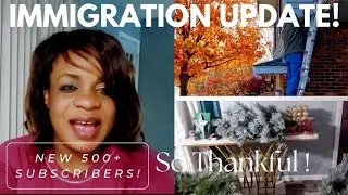 IMMIGRATION UPDATE OF OUR SON - GREEN CARD ||SOCIAL SECURITY CARD || CHRISTMAS DECOR /KENYANS IN USA