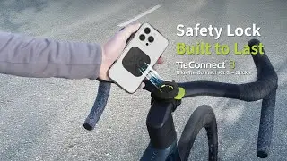 【Bike Tie Connect Kit 3 - Sticker】Safety Lock, Built to Last｜Bone