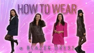 Blazing Hot: How to Wear a Blazer as a Dress w/ Kendall Becker | Style This