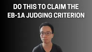 Examples of EB1A judging (that are overlooked).