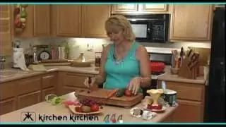 Gadget Gal&reg; shows a great gadget for peeling fruit.