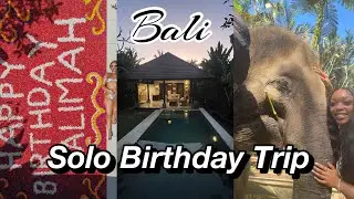 PART 1 | Ubud, Bali | Solo Birthday Trip | Flower Pool, Mason Elephant Park, Merlin&rsquo;s restaurant