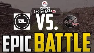 DLloydTV Vs. FlemLo Raps! Epic NCAA Football 14 Battle!