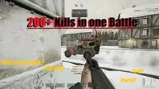 200+ Kills in WAR in one Battle?! - Heroes and Generals |  Tier 3 Grenades , Snowfall , AVS , MP40