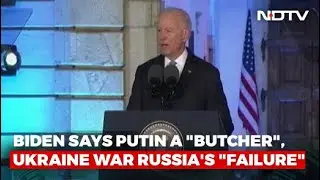 Russia-Ukraine War | Biden Says Putin A 