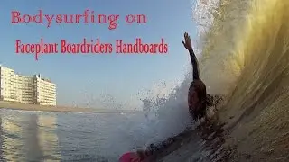 Bodysurfing with Faceplant Boardriders Handboards