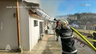 28.01.2024 - Zwei Gro&szlig;br&auml;nde in Oberwart / ORF / Aktuell nach f&uuml;nf