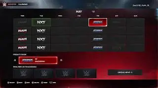 WWE 2K25 Universe mode Episode 1: The Draft