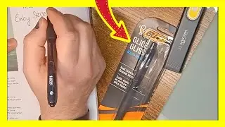 BIC GLIDE BOLD RETRACTABLE BALLPOINT INK PEN REVIEW