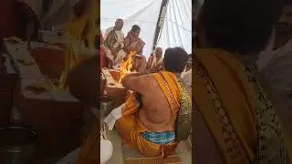 Rathasapthami Puja #shorts #short #rathasaptami #rathasaptamipooja #homa #homam #puja #youtubeshorts