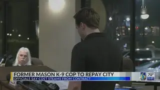 Former Mason Police officer expected to repay city costs of training