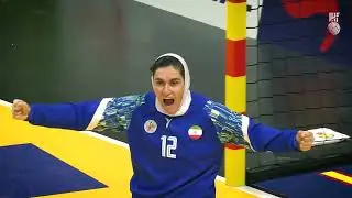 Debutants Iran goalkeeper Fatemeh Khalili Behfar tallied 18 saves against Romania