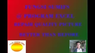 FUNGSI SUMIFS PROGRAM EXCEL (REPAIR RESOLUTION PICTURE)