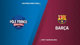 2023&ndash;24 Финал EB ANGT, Берлин, 3-й раунд: U18 PFBB INSEP Paris &ndash; U18 FC Barcelona