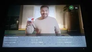 Переключение кабельных каналов на телевизоре (12.01.2026)