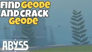 Find Geode And Crack Geode Quest GUIDE In Roblox Abyss