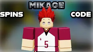 🔥MIKAGE 🔥 ATUALIZA&Ccedil;AO! Novos codigos, Novo PERSONAGEM Volleyball Legends