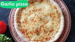 Garlic pizza /how to make garlic pizza /garlic bread /🍕🥖