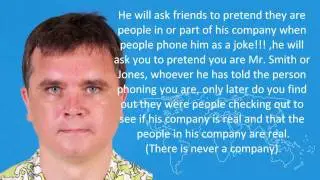 Dean Aaron Mills Con Man